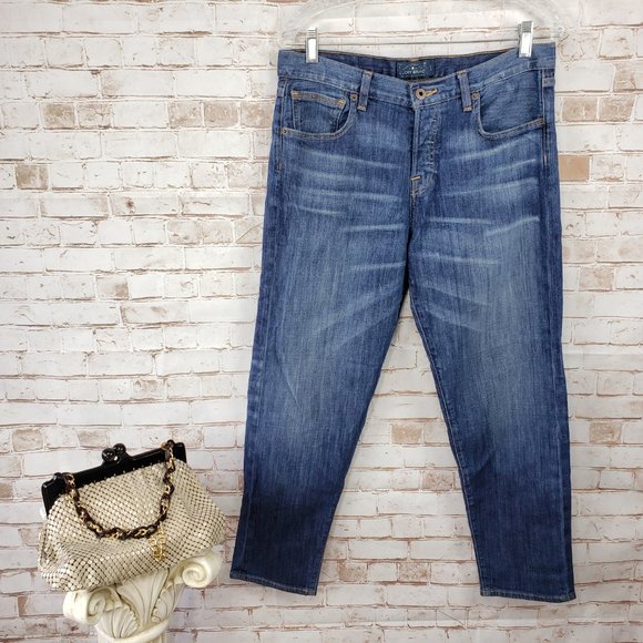 Lucky Brand 6/28 Dylan Boyfriend Button Fly Jeans - Picture 2 of 12